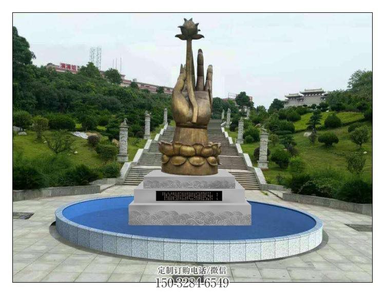 手拈花雕塑生产,城市装饰,不锈钢手拈花雕塑选定 手拈花雕塑生产,城市装饰,不锈钢手拈花雕塑选定